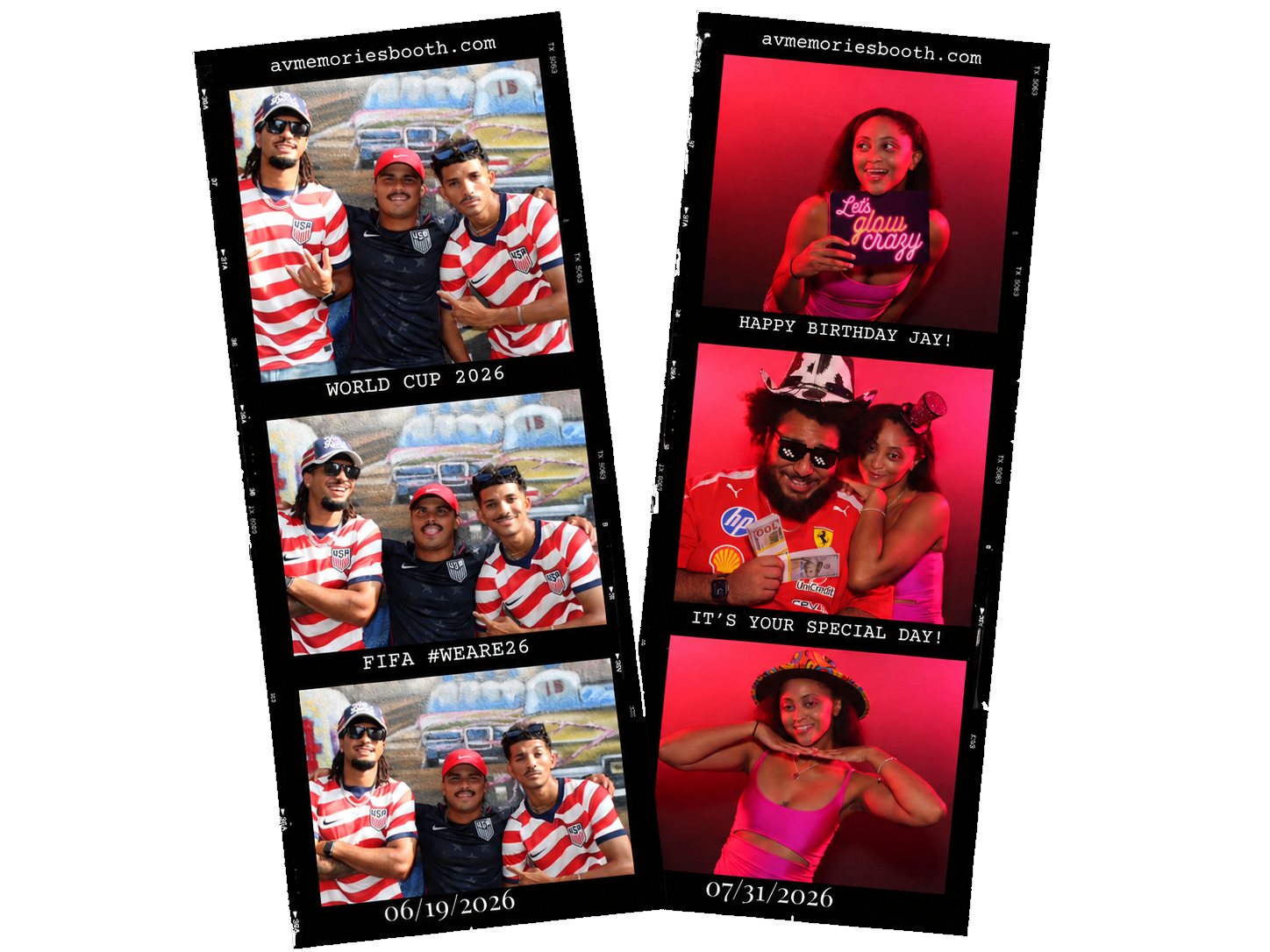 Custom Vintage Photo Strips